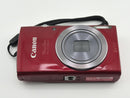 Canon PowerShot ELPH 160 Red Digital Camera Good