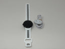 Google Pixel Watch 4 45mm LTE WiFi Matte Black Aluminum White/Black Very Good