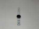 Samsung Galaxy Watch 8 44mm Silver White Athleisure Band Cellular Very Good