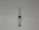 Samsung Galaxy Watch 8 44mm Silver White Athleisure Band Cellular Very Good