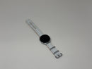 Samsung Galaxy Watch 8 44mm Silver White Athleisure Band Cellular Very Good