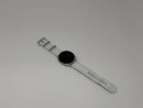 Samsung Galaxy Watch 8 44mm Silver White Athleisure Band Cellular Very Good