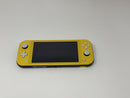 Nintendo Switch Lite Custom Yellow Front with Gray Back Good