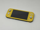 Nintendo Switch Lite Custom Yellow Front with Gray Back Good