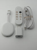 Google Chromecast With Google TV HD G454V Media Streamer Snow Good