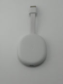 Google Chromecast With Google TV HD G454V Media Streamer Snow Good