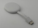 Google Chromecast With Google TV HD G454V Media Streamer Snow Good
