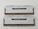 CORSAIR Vengeance RGB Pro 32GB (2x 16GB) 3200MHz DDR4 Memory White Very Good