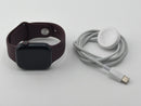 Apple Watch Series 7 41mm Midnight Aluminum Mulberry Sport Band GPS LTE Good