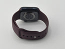 Apple Watch Series 7 41mm Midnight Aluminum Mulberry Sport Band GPS LTE Good