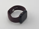Apple Watch Series 7 41mm Midnight Aluminum Mulberry Sport Band GPS LTE Good