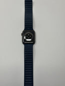 Apple Watch Series 9 45mm Graphite Stainless Steel Pacific Blue LTE Excellent
