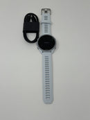 Garmin Forerunner 170 Whitestone with Whitestone/Cloud Blue Band Excellent