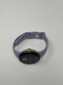 Google Pixel Watch 2 LTE Wifi Gold Aluminum Case and Purple Silicone Band Used