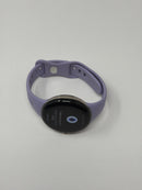 Google Pixel Watch 2 LTE Wifi Gold Aluminum Case and Purple Silicone Band Used