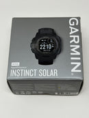 Garmin Instinct Solar Standard Edition Black 010-02293-13 Good