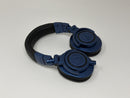 Audio Technica ATH-M50xDS DeepSea Blue Limited Edition Headphones Excellent