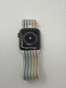 Apple Watch Series 5 40mm Gold Stainless Steel Case Nike Pride Cellular VeryGood