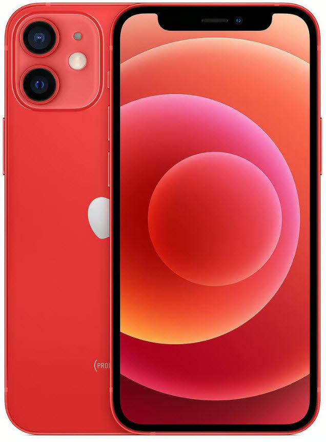iPhone 12 Mini 256GB Red (Unlocked) Refurbished Used