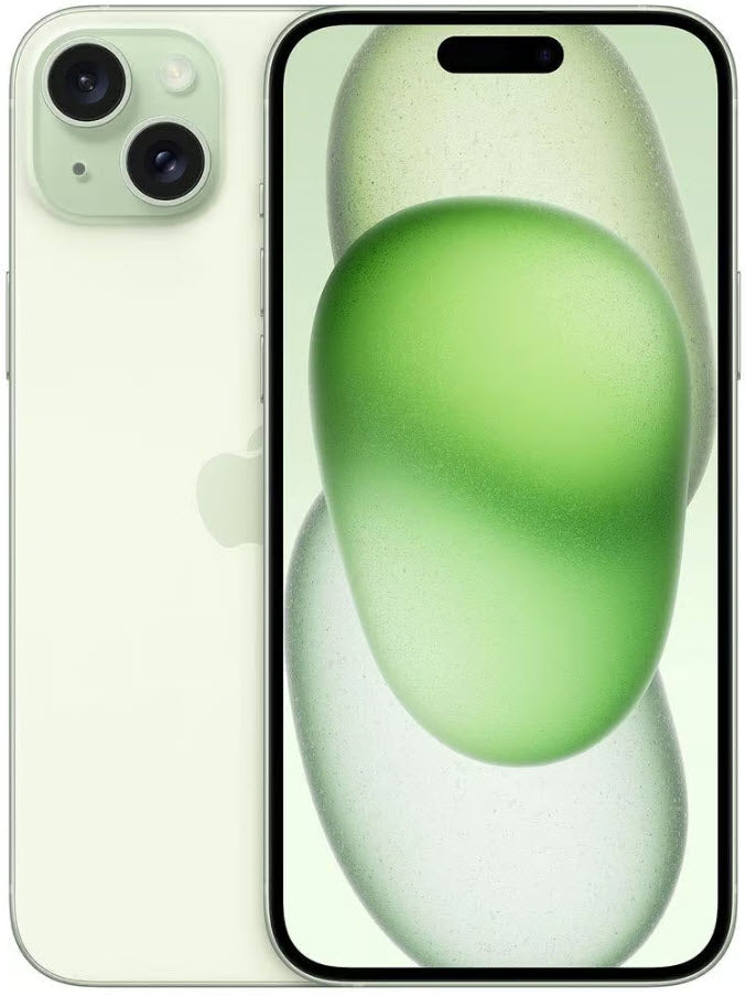 iPhone 15 Plus 128GB Green (Unlocked) Refurbished Used
